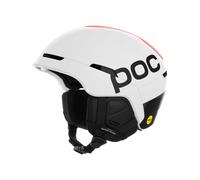 POC - Ski/snowboard helmet - Obex Connect Hydrogen White/Fluorescent Orange AVIP for Men - Size 51-54 cm White 51-54 cm