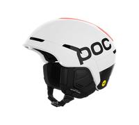 POC - Ski/snowboard Helmet - Obex Connect Hydrogen White/Fluorescent Orange AVIP for Men - Size 55-58 cm White 55-58 cm