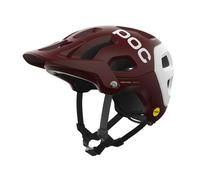 POC Tectal Race MIPS Maroon Matte White Helmet
