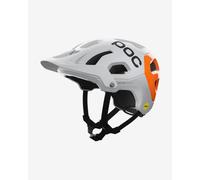 POC Tectal Race MIPS NFC Helmet White Fluorescent Orange - XS-S