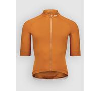 Poc Thermal Lite Short Sleeve Jersey Orange M Men M Bauxite Brown