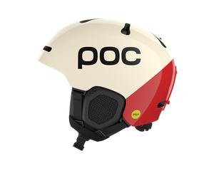 POC Unisex Fornix Bc Ski helmet, Rouge/Blanc, XS-S (51-54cm)