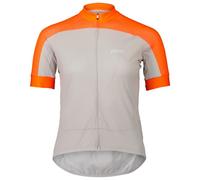 POC - Women's Essential Road Logo Jersey - Cycling jersey size M, grey