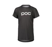 Poc Essential Short Sleeve Enduro Jersey Black 8 Years Kids 8 Years Sylvanite Grey