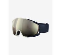 POC Zonula Goggles navy blue white with Clarity Universal Partly Sunny Ivory lens