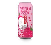 POCAS Heart-Shaped Popping Boba Dragon Fruit Oolong Tea 490ml