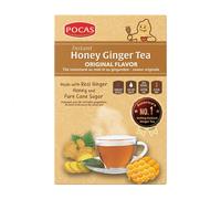 POCAS Instant Honey Ginger Tea Original Flavor 180g (10 Sachets x 18g)