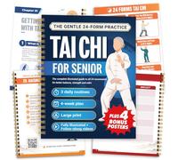 POCAZONE Tai Chi for Seniors Over 60 Workout Chart Log Book