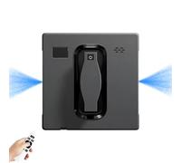 POCDOKYZ Atomizing Window Cleaning Robot, 3200Pa Strong Suction Electric Glass Cleaner, Anti-Falling with Power Failure Protection & Edge Detection, 3 Auto Modes, APP/Remote Control,Black