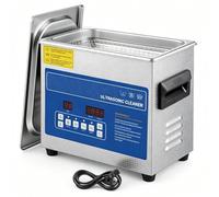 POCDOKYZ Digital Ultrasonic Cleaner, 3L/10L/22L SUS304 Stainless Steel Tank, 40kHz Adjustable Timer & Heater, Drain Valve for Jewelry Watch Eyeglasses Lab Parts Carburetor Cleaning(22L)