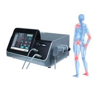 POCDOKYZ Pain Relief Device - Ballistic Pneumatic Massager, Large 10.4-inch Screen, Localized Treatment for Joint and Muscle Pain, Low-Frequency Shock Waves,Chrome