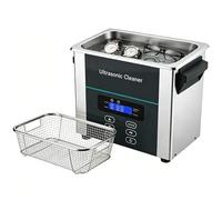 POCDOKYZ Professional Ultrasonic Cleaner,6L Large Capacity - 40kHz with Degassing & Bubble Release, 0-60 MinTimer, RT-100°C Heating - for Jewelry, Parts & Lab Equipment