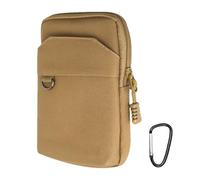 Poche De Téléphone Portable - Portable Bag À Ceinture De Téléphone Avec Zipper Et Moll System | Étui Du Sac De Téléphone Portable En Nylon | Poche Universelle De La Hanche Pour Les Hommes | Porte-cour