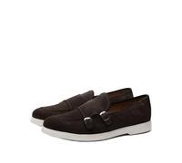 Poche Paris buckle monk shoes - Brown 41-42-43-44-45