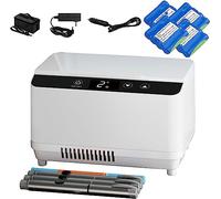 Pochette Isotherme Insuline Glacière, Mini Refrigerateur À Médicaments Haute Capacité, Portable Pour Refroidisseur D'insuline, Autonomie De La Batterie 7,4 V 6~8 Heures