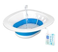 Pochik Electric Bathtub for Toilet Seat, Postpartum Essentials, Postpartum Hemorrhoids, Bath Kit for Women, Foldable, Wider Seating Area, Hip Tub