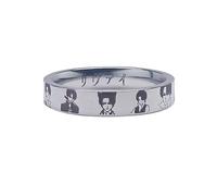 pochikiki- Anime Attack AOT On Titan Ring Eren Jaeger Levi Ackerman Ring Anime Peripheral Cosplay Attack AOT On Titan Merch