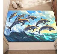 pochikiki-brand Optical Illusions Funny Vortex Carpet Indoor Outdoor Entrance Welcome Doormat Area Rug Bottomless Ground Crack Illusion Creative Personalization Rug