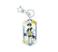 pochikiki- Link Anime Click Acrylic Keychain Cheng Xiaoshi Lu Guang Qiao Ling Design Key Ring Backpack Charm Multi Purpose Decorative Accessory for Bags