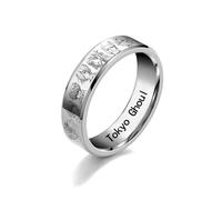 pochikiki- Tokyo Anime Ghoul Ring Kaneki Ken Ring Anime Peripheral Cosplay Tokyo Kaneki Ghoul Merch