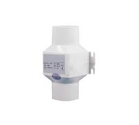 PochY 60mm/2.5" Inline Booster Duct Fan, 12V 14W Ventilation Cooling Exhaust Fan, Low Noise Inline Energy Efficient Blower Can Fan for Air Circulation in Ducting, Vents, Window Ventilation.