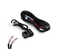 PochY Motorbike Fog Light Motorcycle Spotlight LED Headlight Auxiliary Mini projector Lens Waterproof Driving Fog Lights Yellow White Dual Color 30W