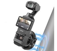 Pocket 3 Magnetic Mount Expansion Adapter for DJI Osmo Pocket 3, 360° Rotation Magnet Expand Frame for DJI Osmo Pocket 3 Accessories with Cold Shoe on Car, Railings, Refrigerators