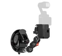 Pocket 3 Suction Cup Mount, Windshield Window Dash Holder Kit with Expansion Adapter for Insta360 X3 X4 X2 Go 3S for Gopro Hero 13 12 11 10 9 8 Pocket 3 2 Action 5 Pro 4 Accessories