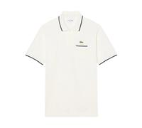 Lacoste Classic Fit Pocket Accent L.12.12 Short Sleeve Polo Shirt White - XL