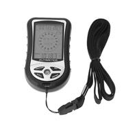 Pocket Altimeter | 8 in 1 Handheld Compass Barometer | Temperature Gauge, Portable Device | Backlight Display, Weather Forecast, Time Clock | Hiking, Mountaineering, Outdoor Adventure