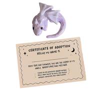 Pocket Animals for Kids | Dragon Shape Stress Relief Sculpture | Comforting Keepsake Statue | for Kids Teens Adults Students Colleagues Employees Travel Work Meetings Waiting Rooms Business Studying