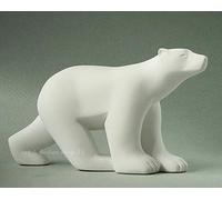 Pocket Art Museum Miniature Sculpture - Polar Bear / Ours Blanc - based on a workd by Francis Pompon #p05