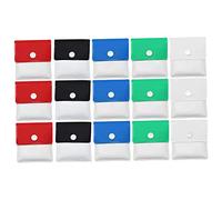 Pocket Ashtray, 15 Pack Pocket Ashtray Portable Ash-Pouch Compact Fire Resistant PVC Odour Assorted for Home