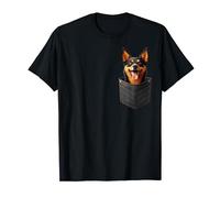 Pocket Australian Kelpie Cute Dog Lover Owner Gift T-Shirt