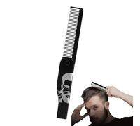 Pocket Beard Comb, Beard Brush and Comb Kit, Portale Comb Stainless Steel Folding Mens Gift Husband Father Care Travel Home Adult