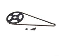 Pocket Bike Sprocket Set 7 Tooth Front 68 Tooth Rear | Fits 49cc for mini motos, square bikes, easy install, for torque optimization, steel build