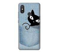 Pocket Black Cat Case Cover For Xiaomi Mi 8