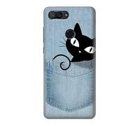 Pocket Black Cat Case Cover For Xiaomi Mi 8 Lite