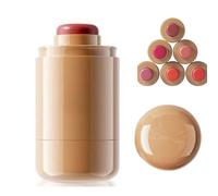 Pocket Blush Stick, 3-in-1 Cream Blush for Cheeks, Lips & Eyes, Buildable Natural Color, Hydrating Non-Greasy Formula, Long Lasting, Easy to Apply, 0.18 oz (6#tosated teddy)