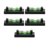 Pocket Bubble Level Compact Measuring Gadget for DIY Projects - 3 Vial Accuracy 0 45 90 Degree Check Small 2 Pieces(5pcs)
