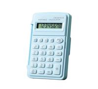 Pocket Calculator Device - Compact Portable Calculation with Lid, Basic Small for Teachers Accounting Cashiers Engineers Examiners | Multipurpose Outdoor Indoor Utility