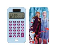 Pocket calculator Disney Frozen, Olaf, conventional and advanced calculator functions, rigid protective cover, with battery, Blue/Purple, C45FZLXB