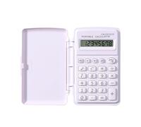 Pocket Calculator, Tiny Calculation Device with Lid, Handheld Kids Calculator, for Teachers Accountants Cashiers Engineers Bookkeepers Test Takers Home Office Business School Exams
