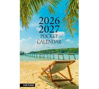 Pocket Calendar 2026-2027 for Purse: Small Two-Year Organizer, From (January To December) with Holidays and Motivational Quotes