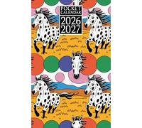 Pocket Calendar 2026-2027: Monthly Planner With Small Size 2-Year From January 2026 To December 2027 With Holidays & Inspirational Quotes | Horses Themed