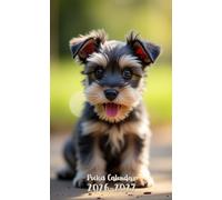Pocket Calendar 2026-2027: Small 2-Year Monthly agenda from January 2026 to December 2027 purse size | Miniature Schnauzer Dog Design