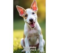 Pocket Calendar 2026-2027: Small 2-Year Monthly agenda from January 2026 to December 2027 purse size | Bull Terrier Dog Design