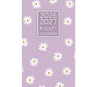 Pocket Calendar 2026-2027: Two Year Monthly Planner from January 2026 to December 2027 || 24 Months Schedule Organizer with US Holidays || Small Size - Daisy Flowers Cover