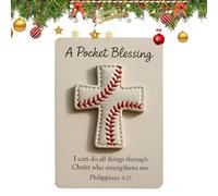 Pocket Card, Holiday Decor, Baseball Keepsake, Portable Creative Design, Lightweight Feature, Celebrate Birthday Thanksgiving Office School Party Eve Events Long Lasting Use