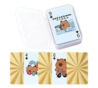 Pocket Card Pack - Portable Fun Board Game for All Ages, Themed Playing Card Collection with Spill Resistant Coating and Quick Play Design, Ideal for Teens Adults Travelers and Magicians